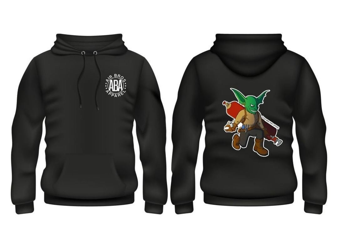 GOBLIN HOODED PULLOVER SWEATSHIRT