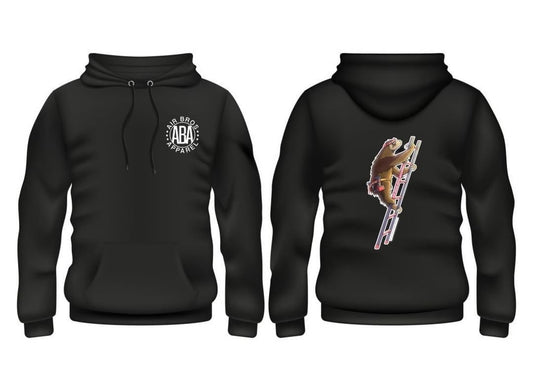 SLOTH HOODED PULLOVER SWEATSHIRT